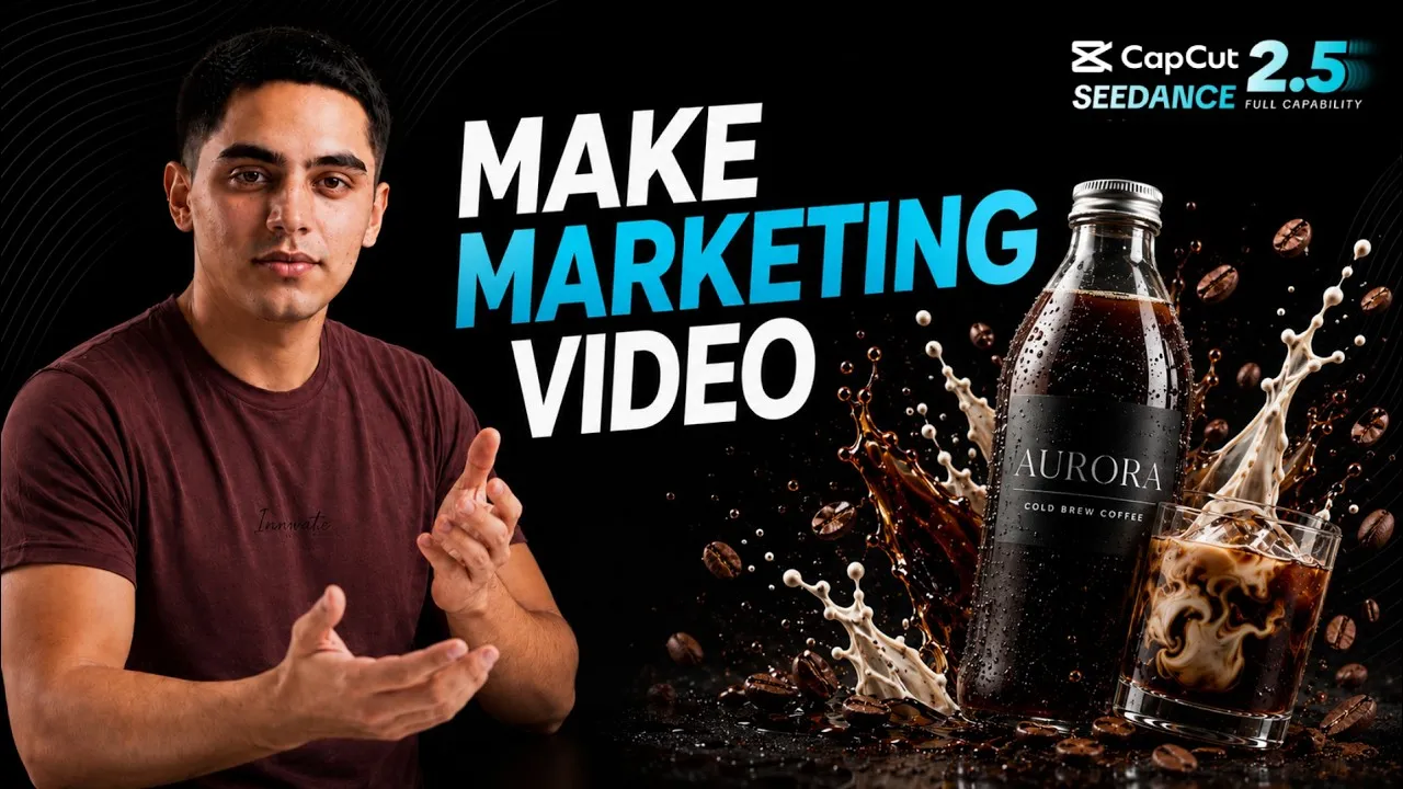 CapCut campaign video thumbnail